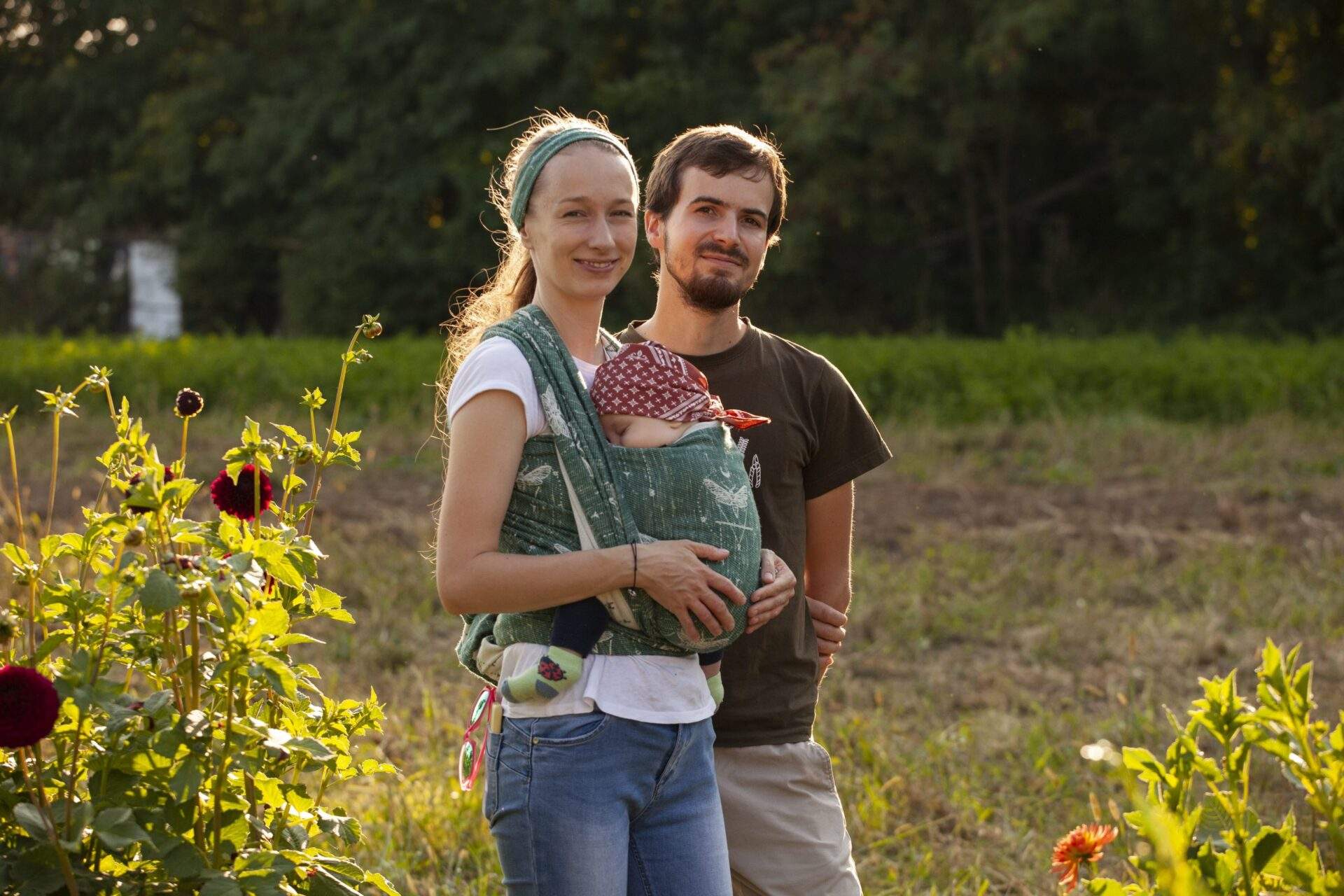 Lenka a Petr Ilgnerovi na farmě